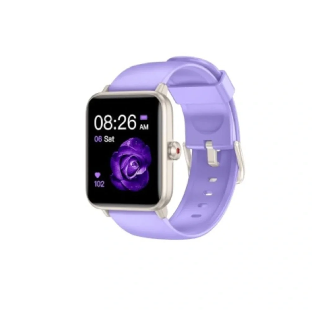 TYKOIT Smart Watch Fitness Tracker Android  & IOS Compatible- Black Band - NIB